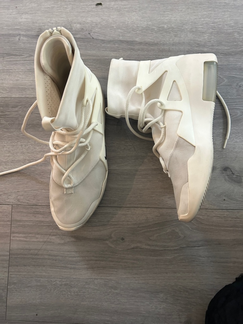 Nike Air Fear Of God 1 High-Top Sneakers in Sail White Sz US 11 - Picture 5 of 12